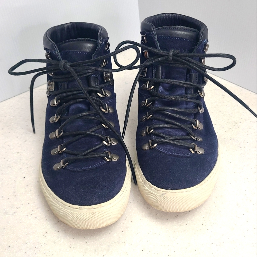 Diemme blue suede high top sneakers